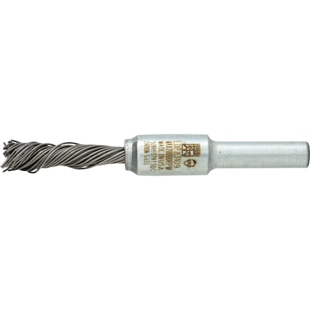 Pferd Sngltwist Knot End Brush, .020CS Wre, 1/4 83109